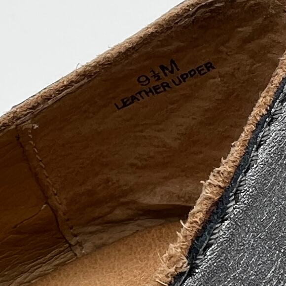 Sam Edelman Ballet Flat Shoes Women's Brown Pewter Metallic Leather Addie Sz 9.5 - Picture 8 of 14